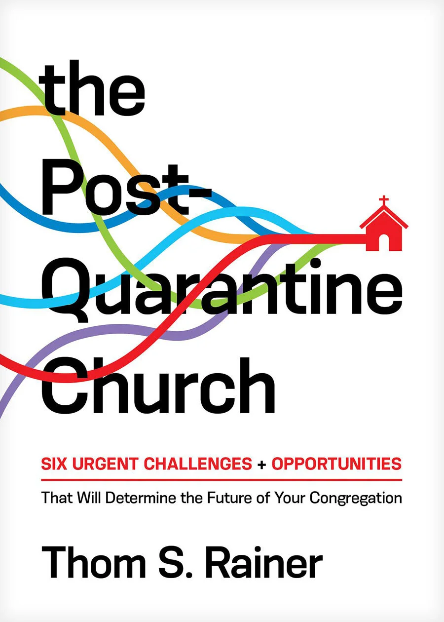 book cover, The Post Quarantine Church