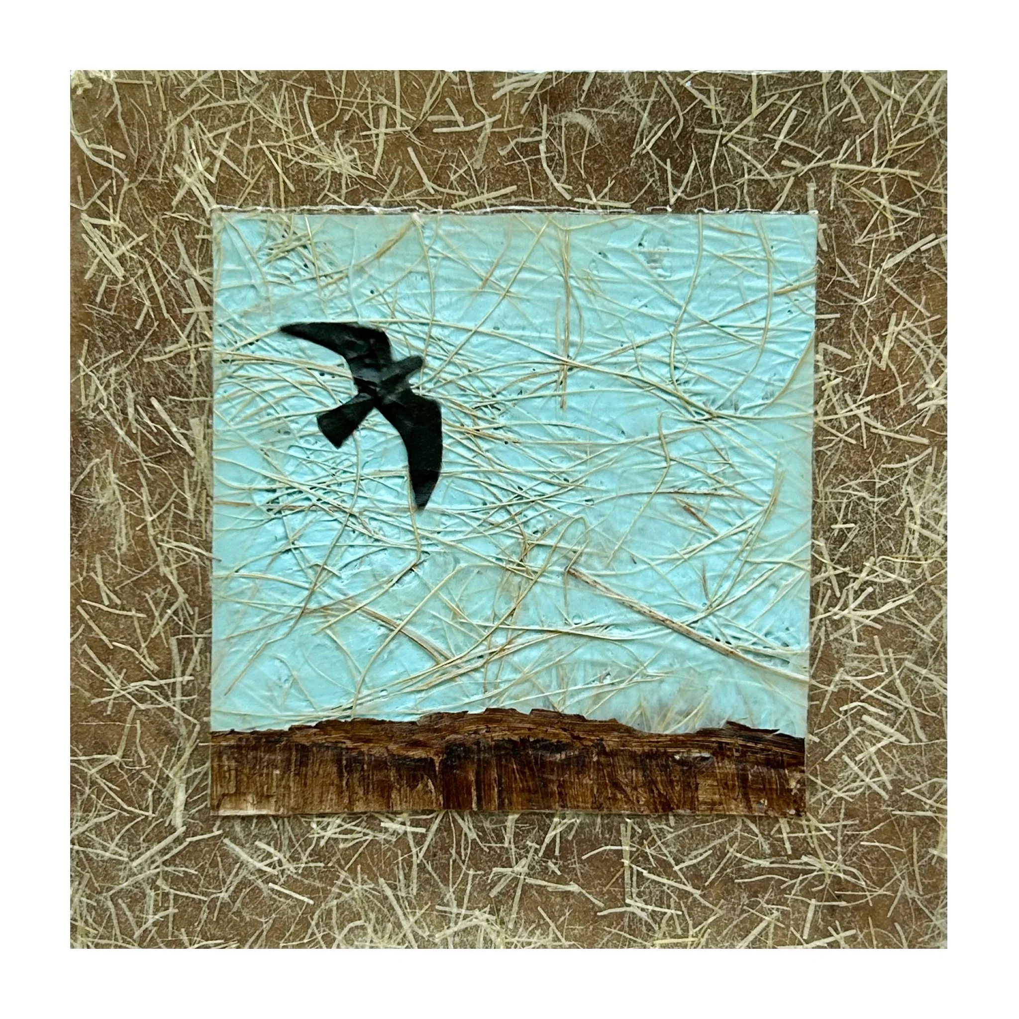 "If Only I had Known Kites as a Child" - 6" x 6" x 1.5"