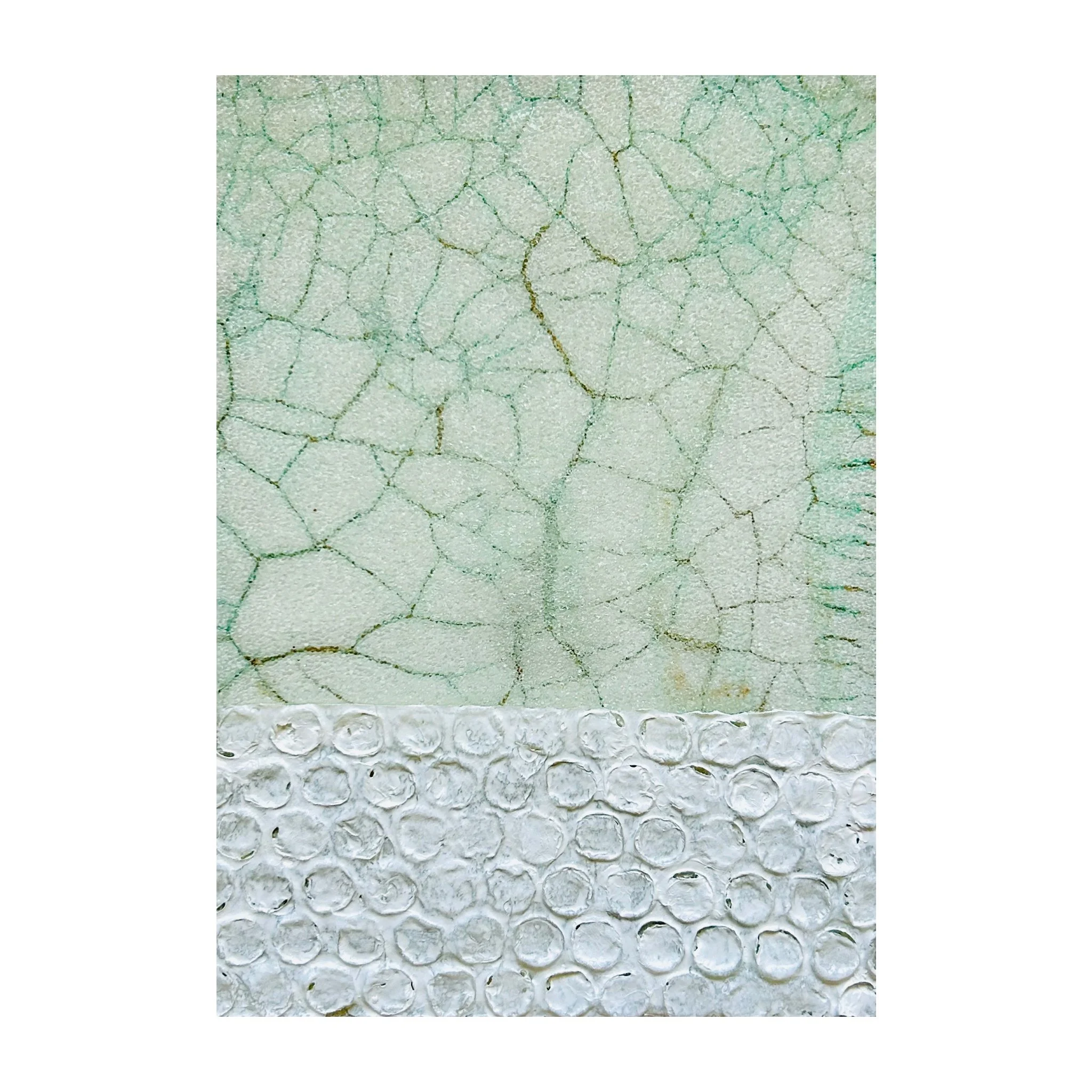 "Record Snow of 1973 in the Midlands of South Carolina" - 7" x 5" x 1.5"