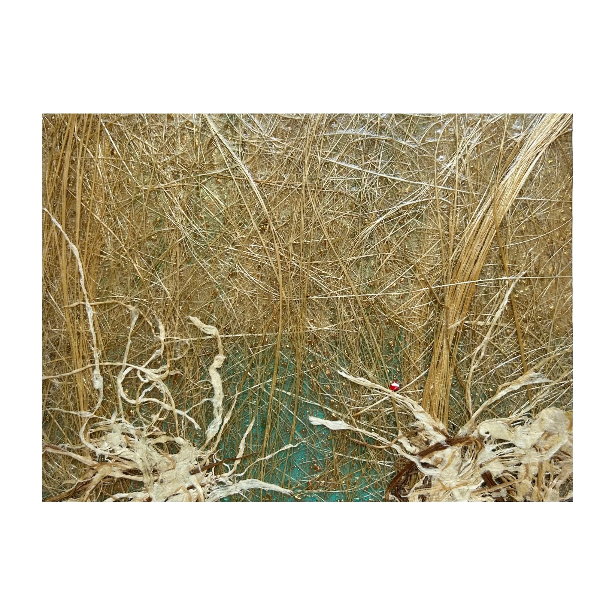 "Edge of Shallow Pond" - 6" x 8" x 1.5"