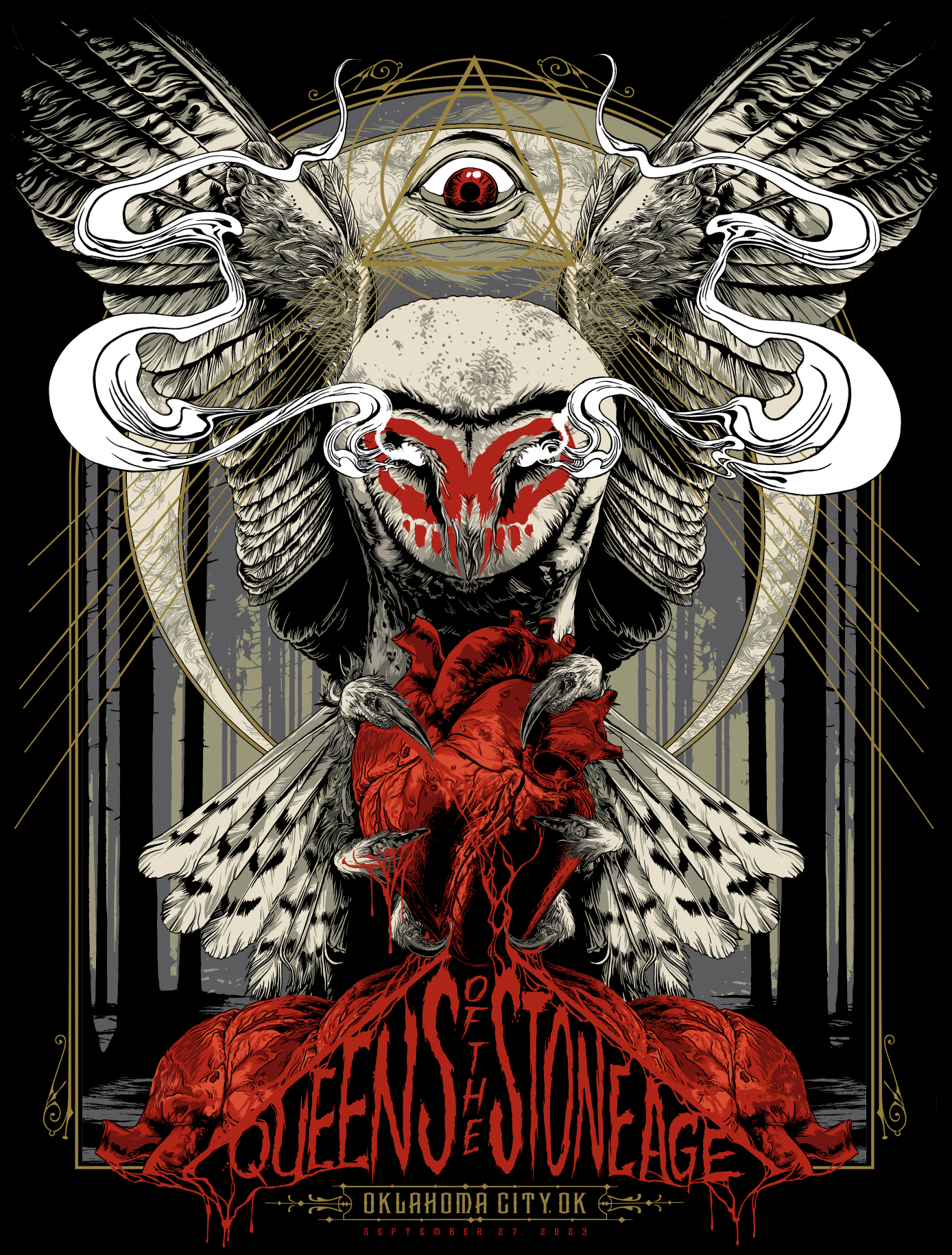 QOTSA- Oklahoma City — Hazmat Design