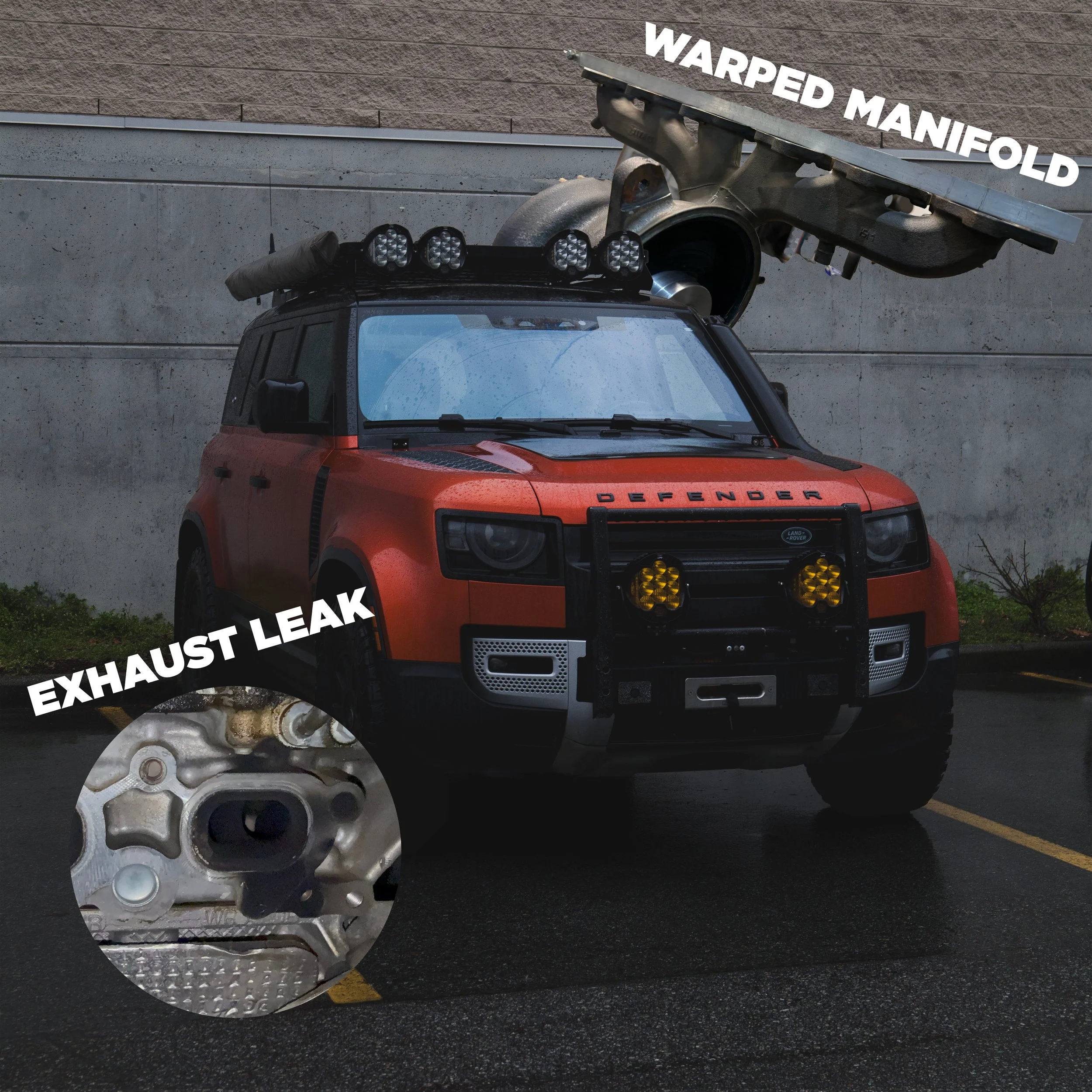 Warped Manifold: 2020 Land Rover Defender P400