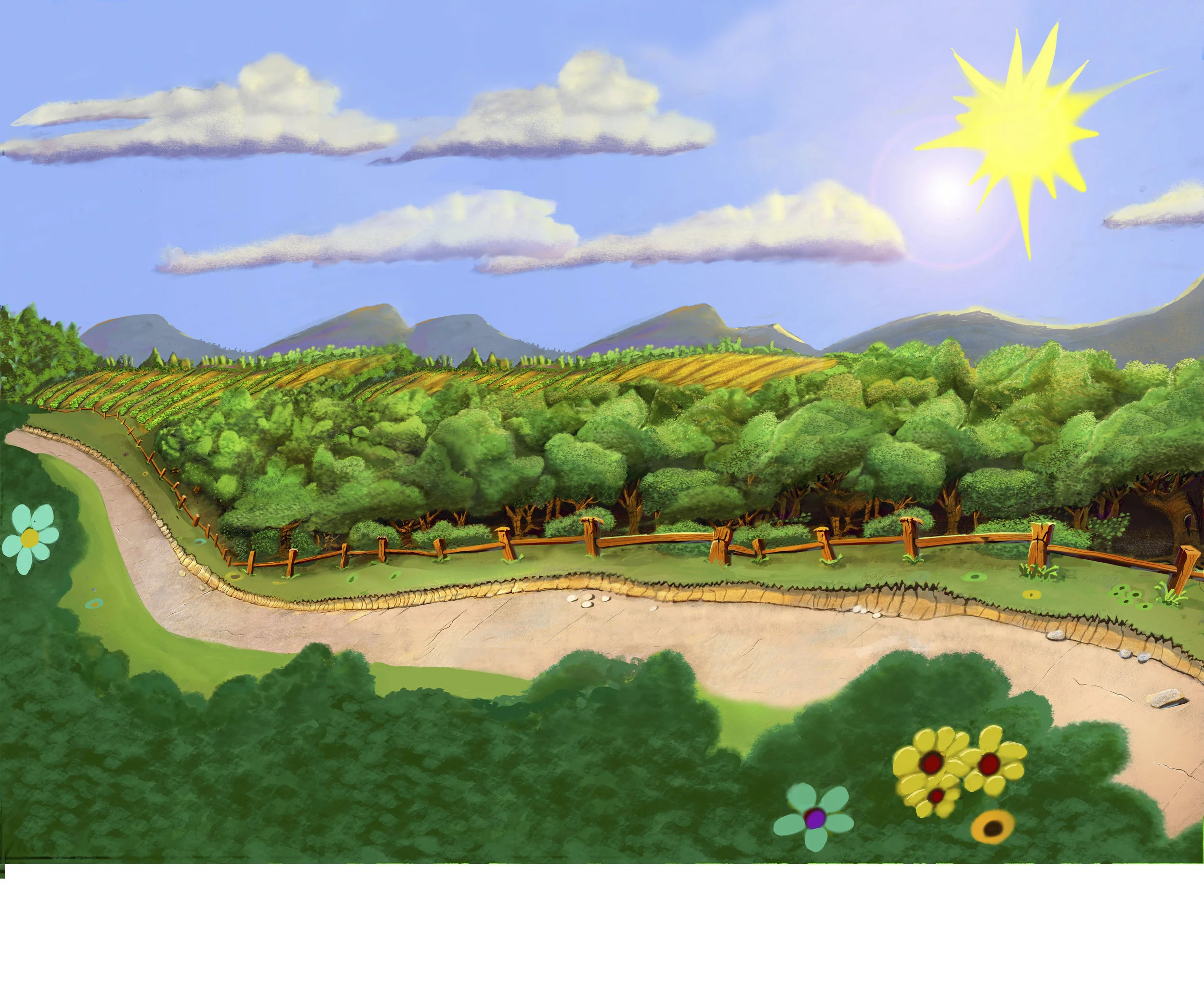 Backgrounds Painting