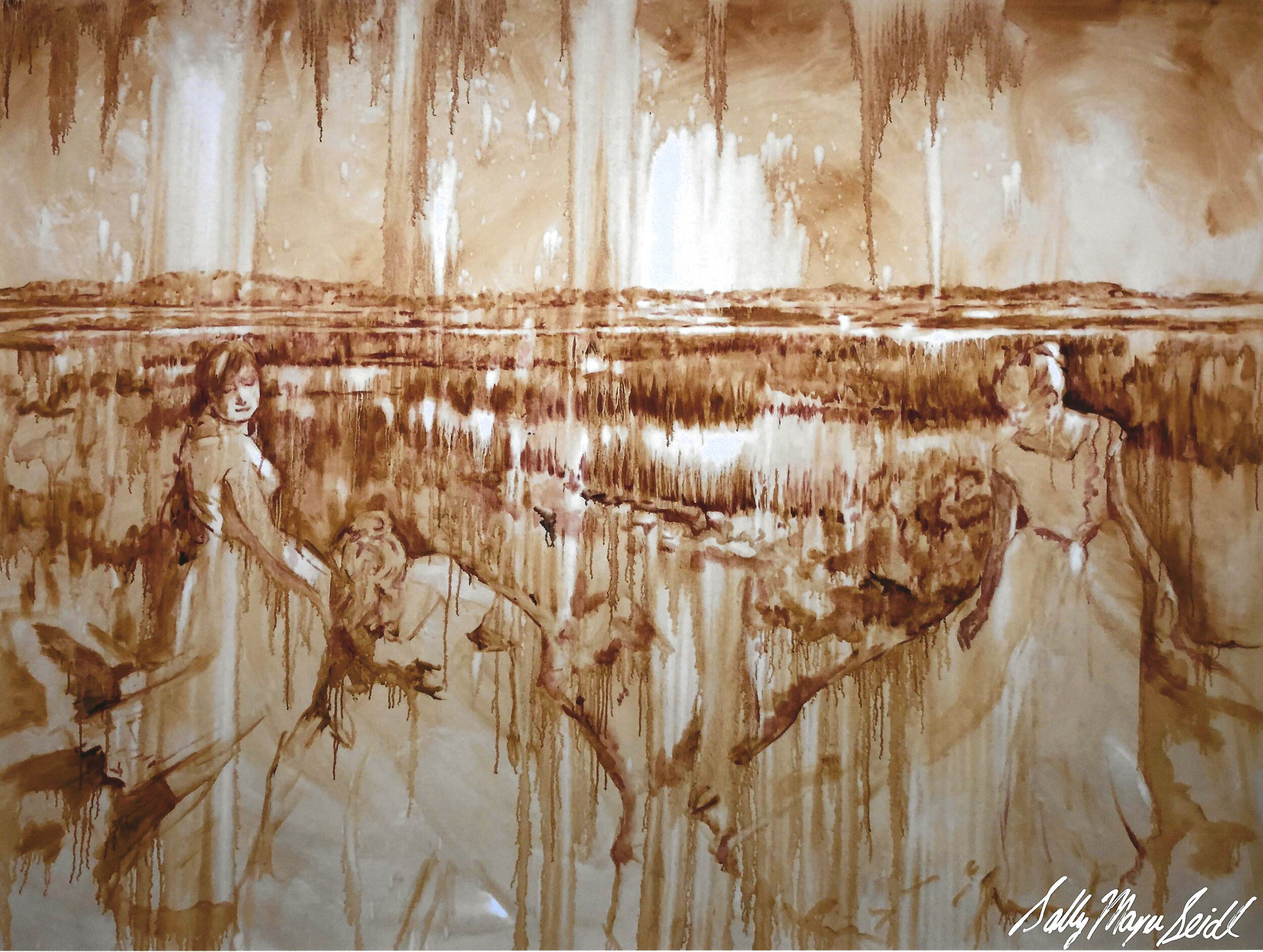 “On the Nature of Daylight: Dancers in the Salt Grass” archival print