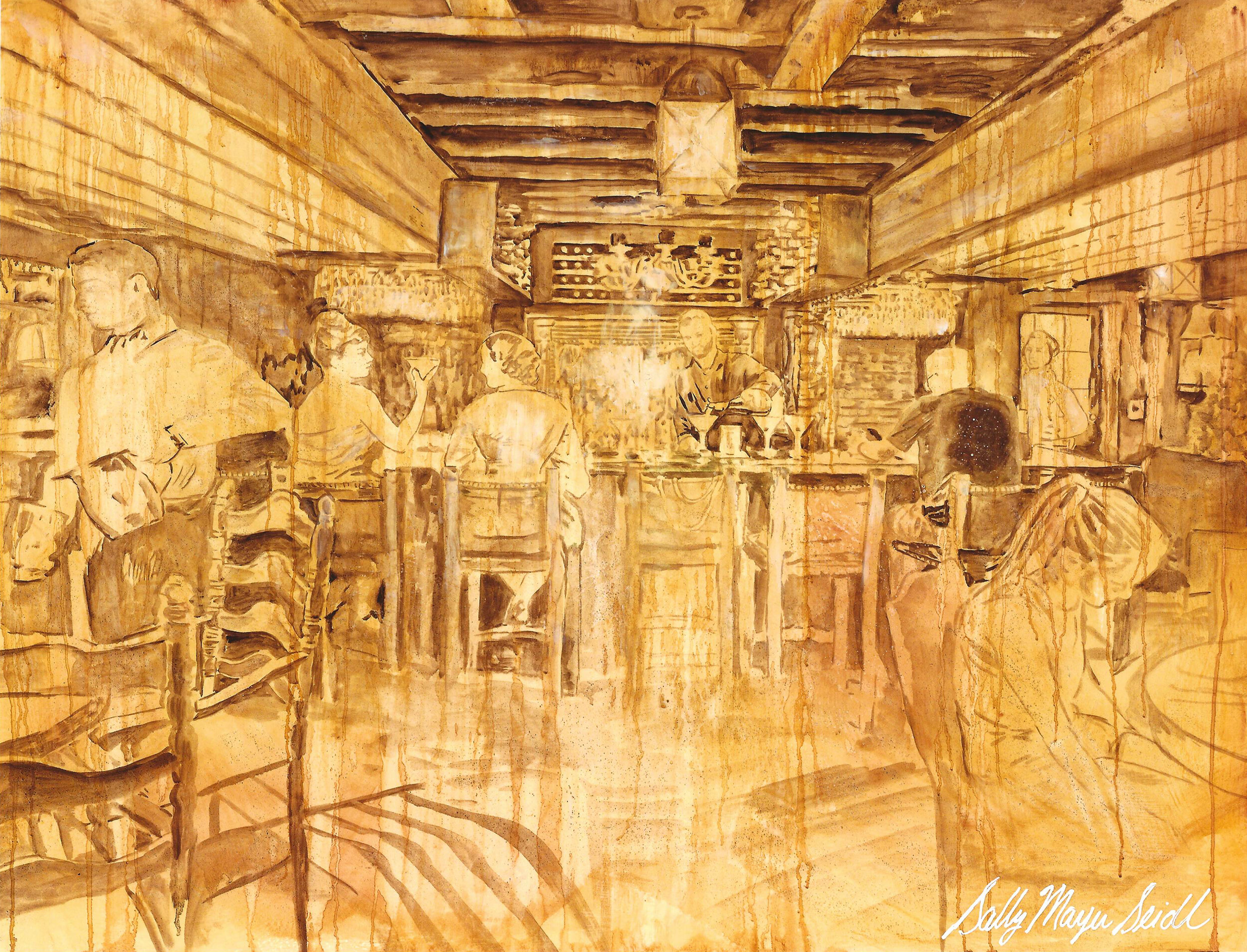 “Midnight in the Tavern” archival print