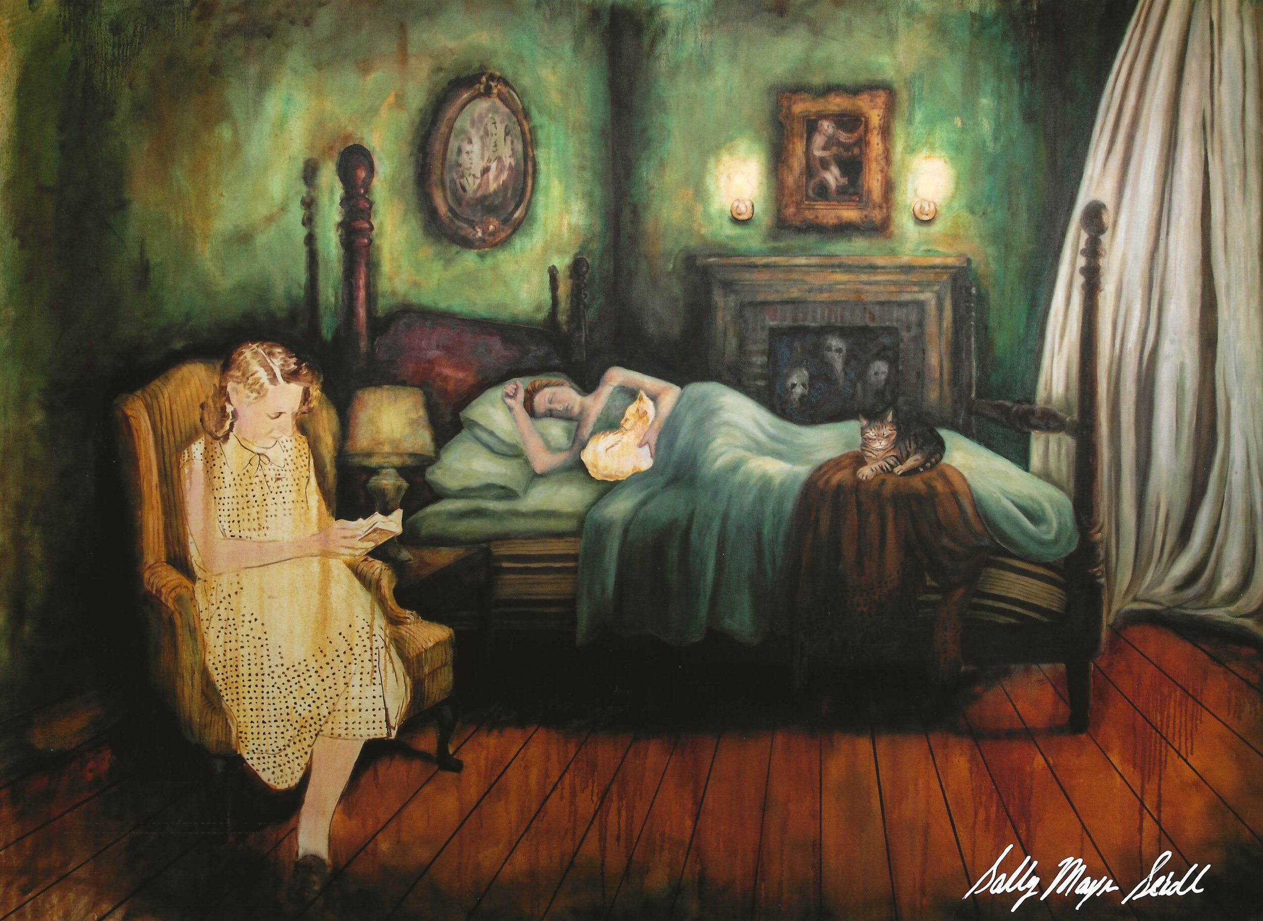 “Green Tea” archival print 