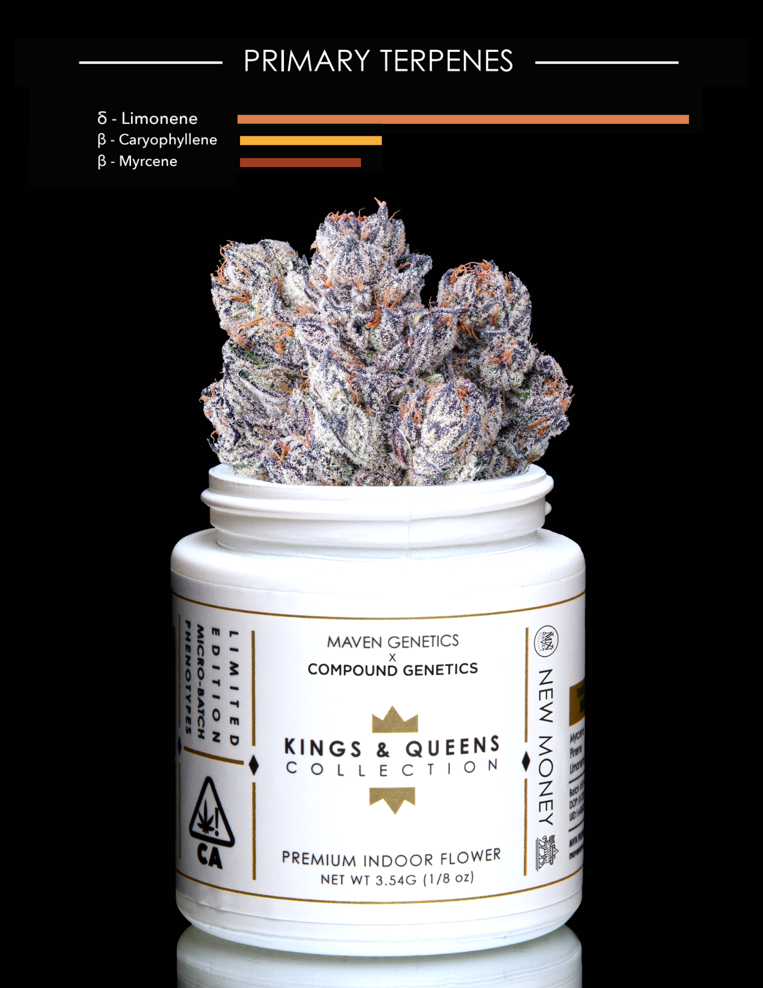 Maven Genetics flower available at LAXCC dispensary in Los Angeles near LAX Airport