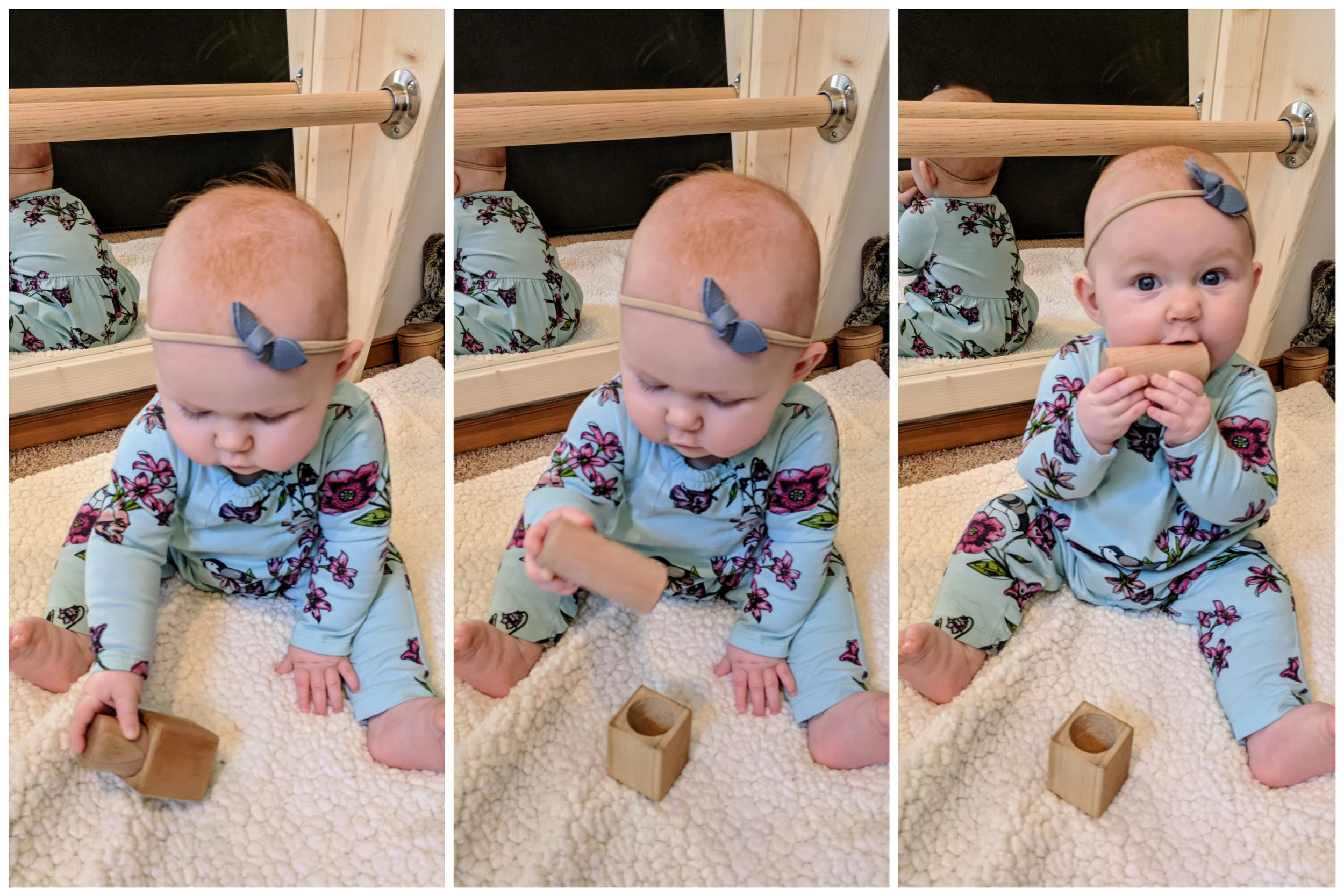 montessori car seat toys