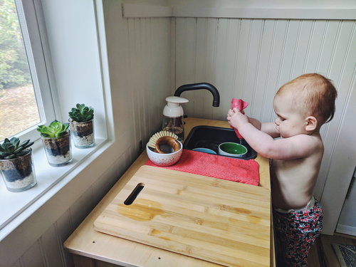 A Functional Montessori Toddler Kitchen — Montessori in Real Life