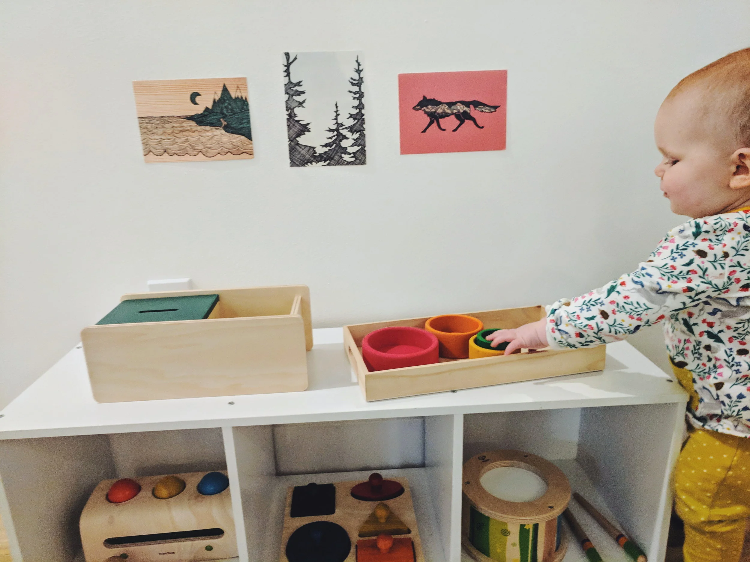 montessori activities 5 month old