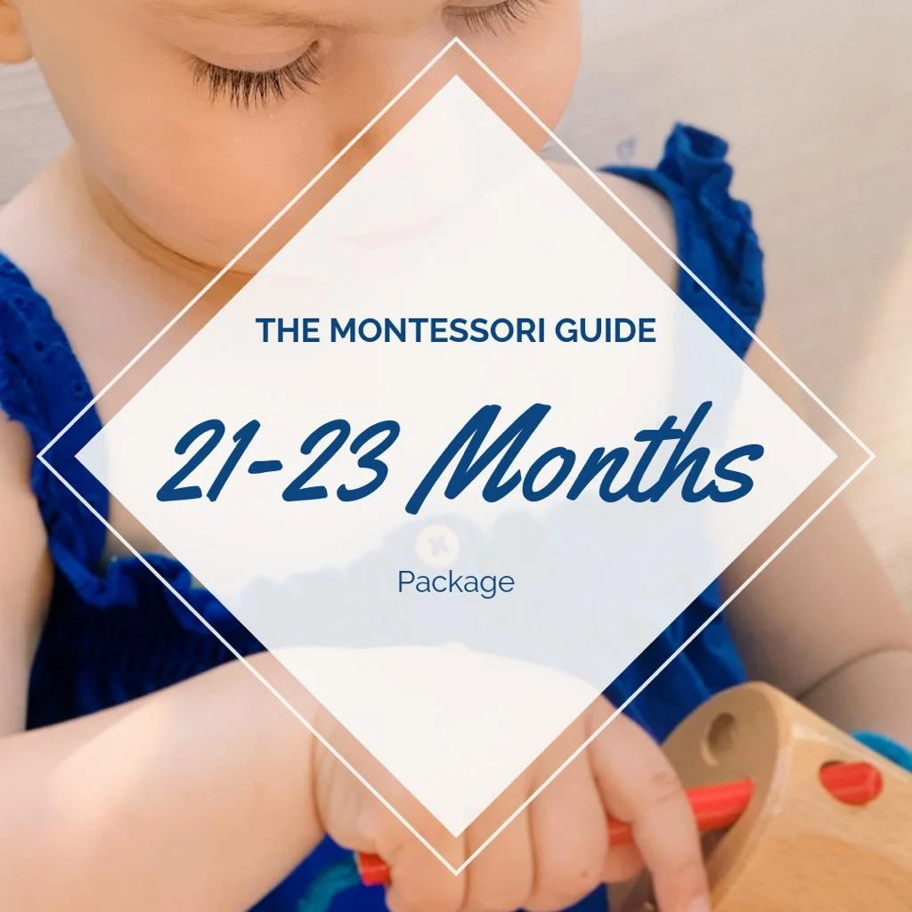 The Montessori Guide: 21 to 23 months