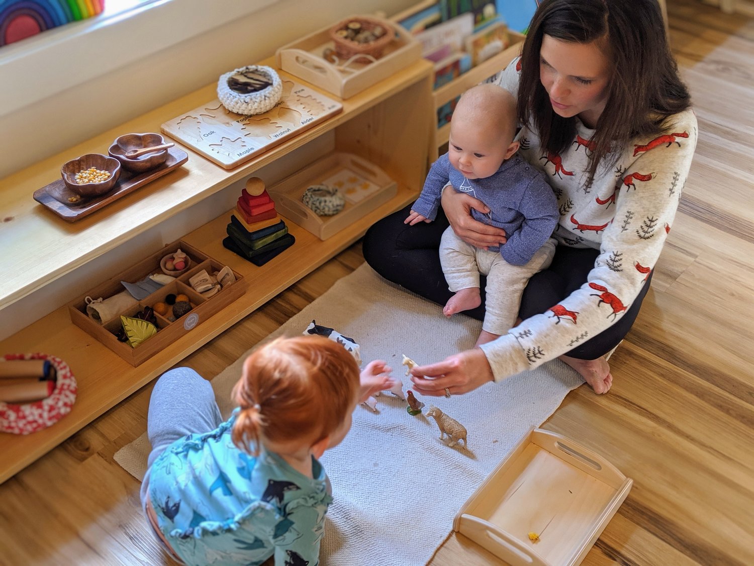 Montessori Toddler Baskets & Trays - At Two Years - how we montessori