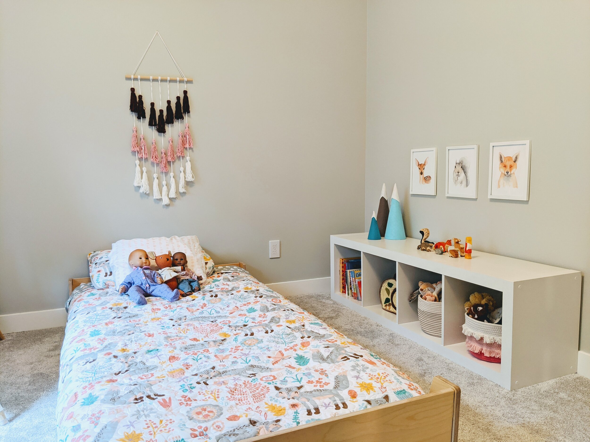 montessori kids bedroom