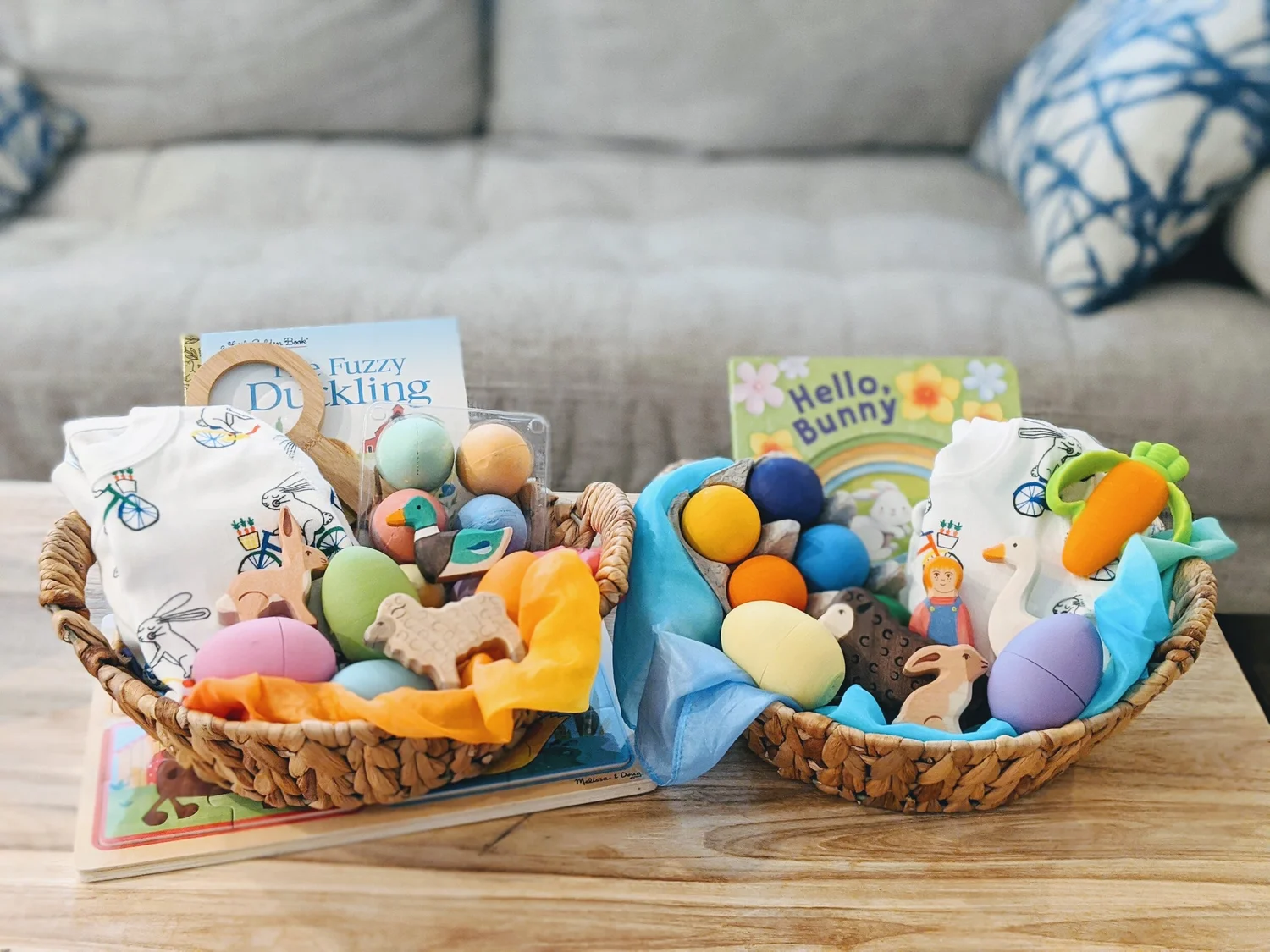Montessori Easter Basket Ideas For Month Old Easter Basket For
