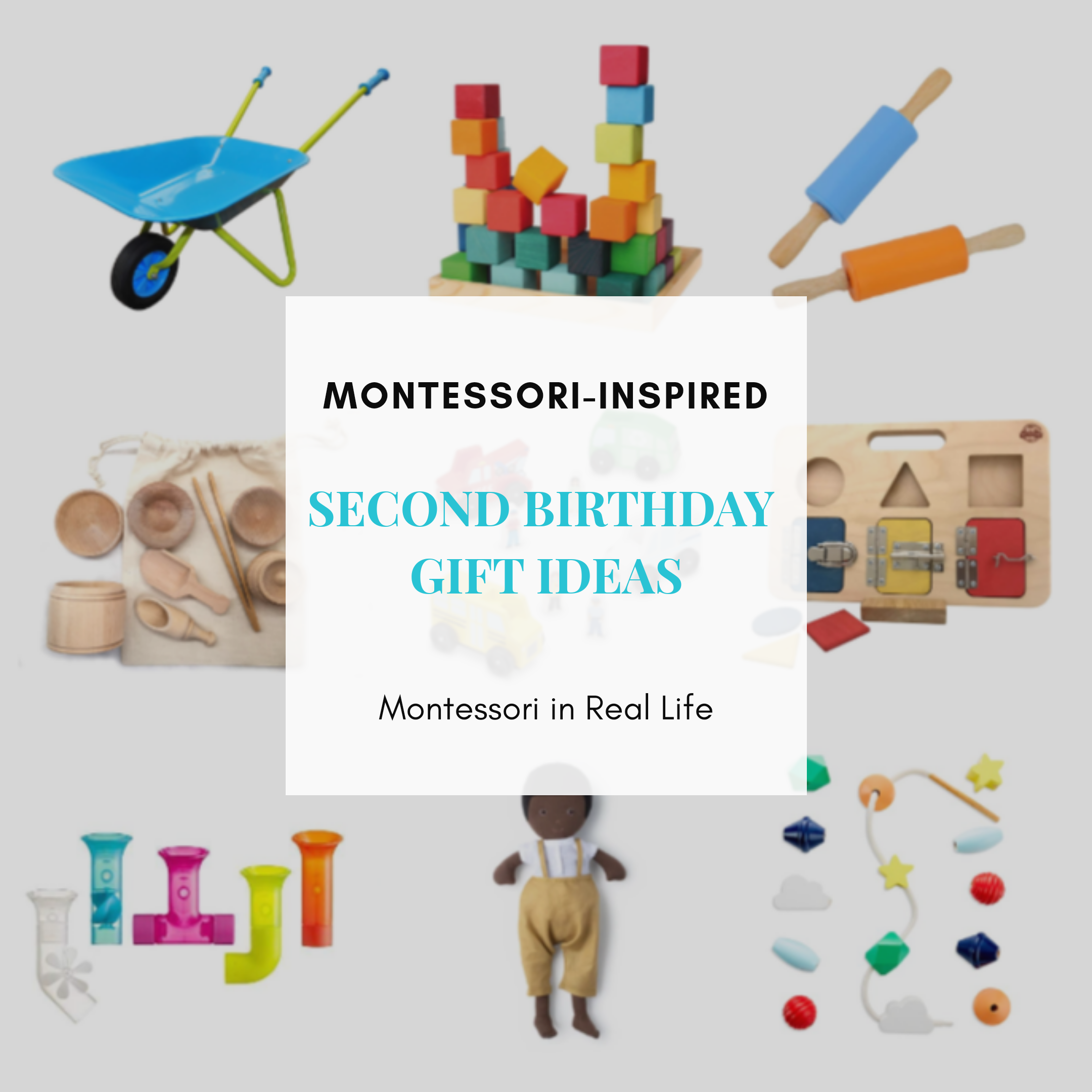 montessori first birthday gifts