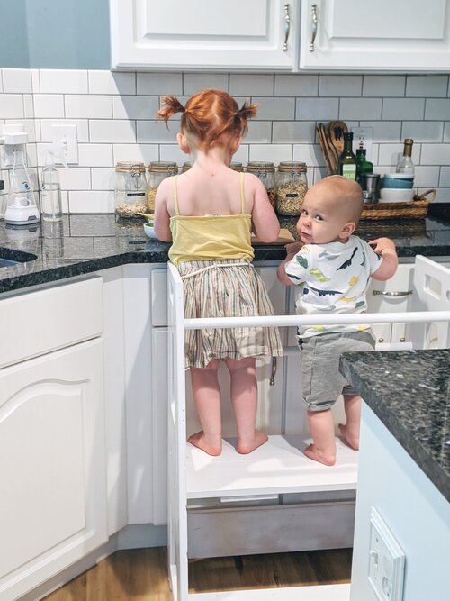 What I Put In My Montessori Functional Kitchen – Life In Mom Jeans