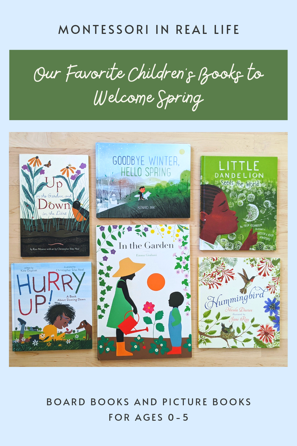 Our Favorite Spring Picture and Board Books