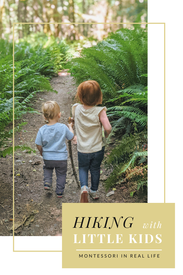 Hiking with Little Kids - Montessori in Real Life