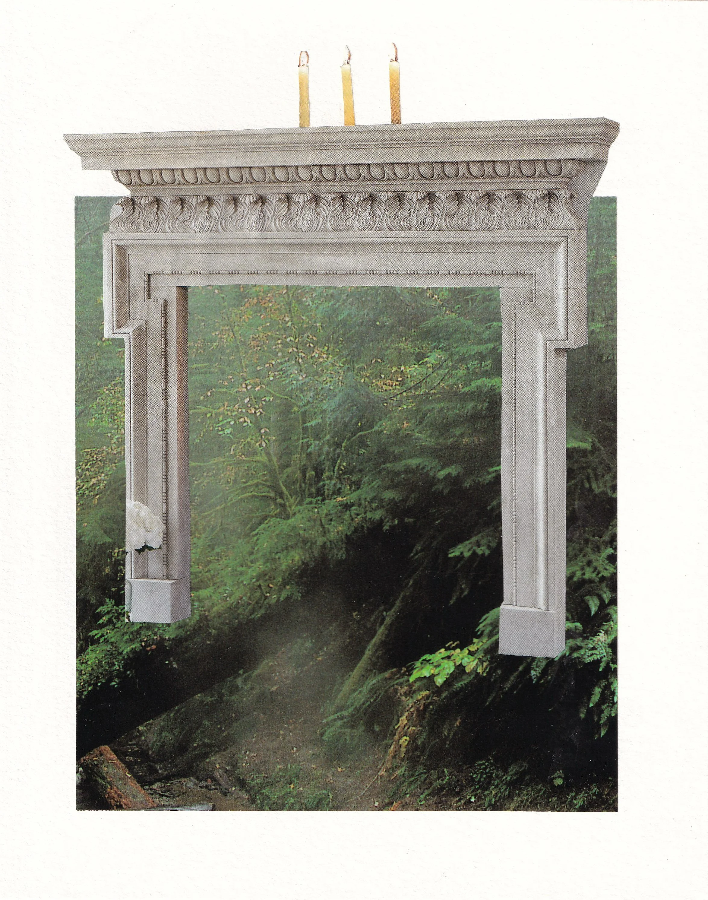 'Quiet Moments' collage