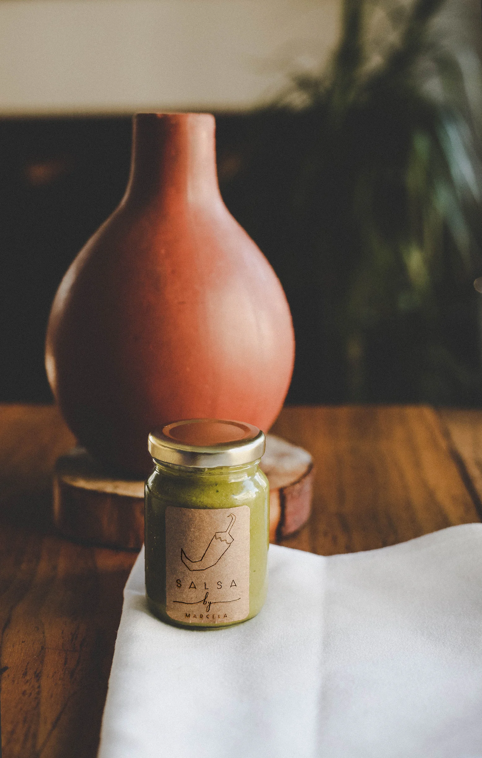 Salsa by Marcela; her recipes are passed down from her grand-parents, her father, and her uncle.