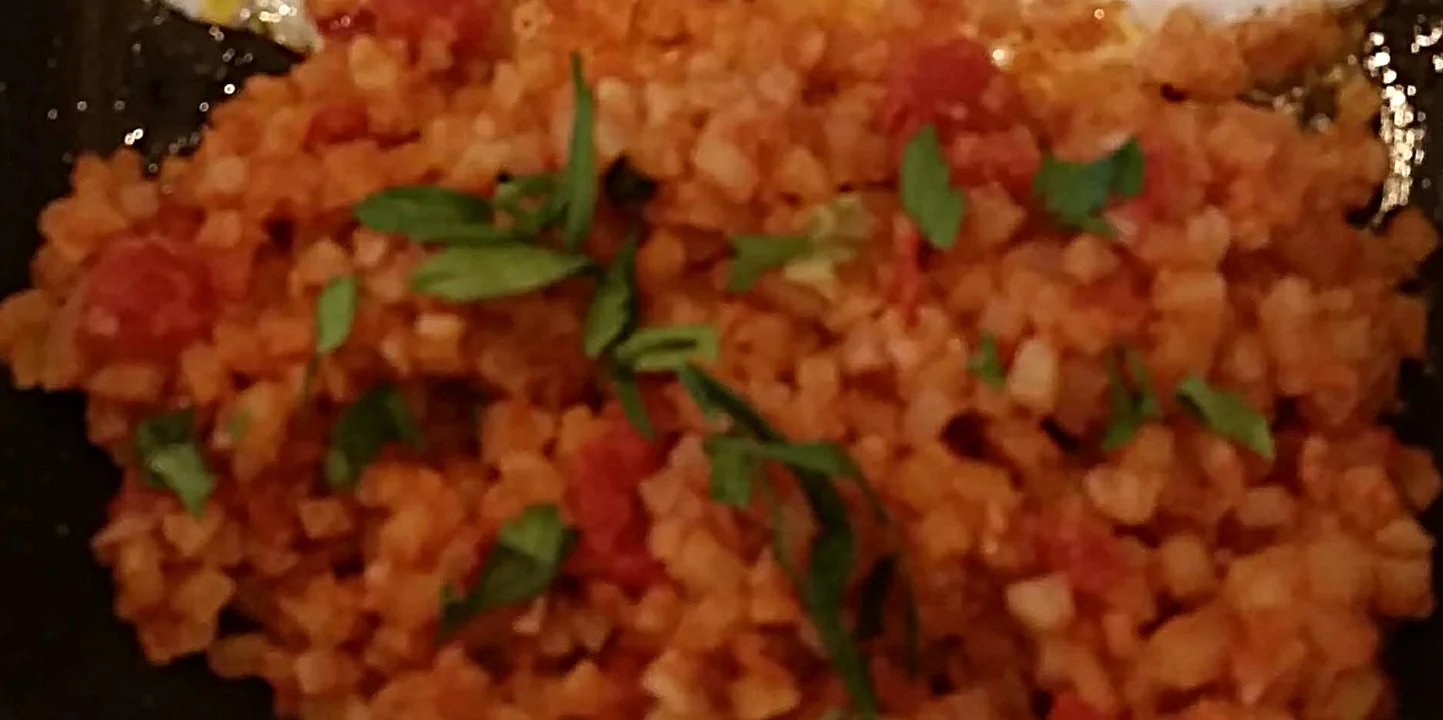 Mexican style cauliflower rice