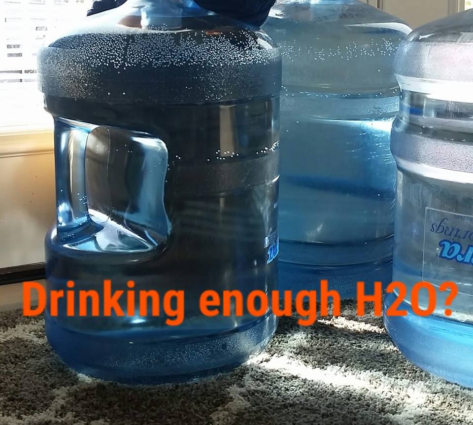 Are you drinking enough water?
