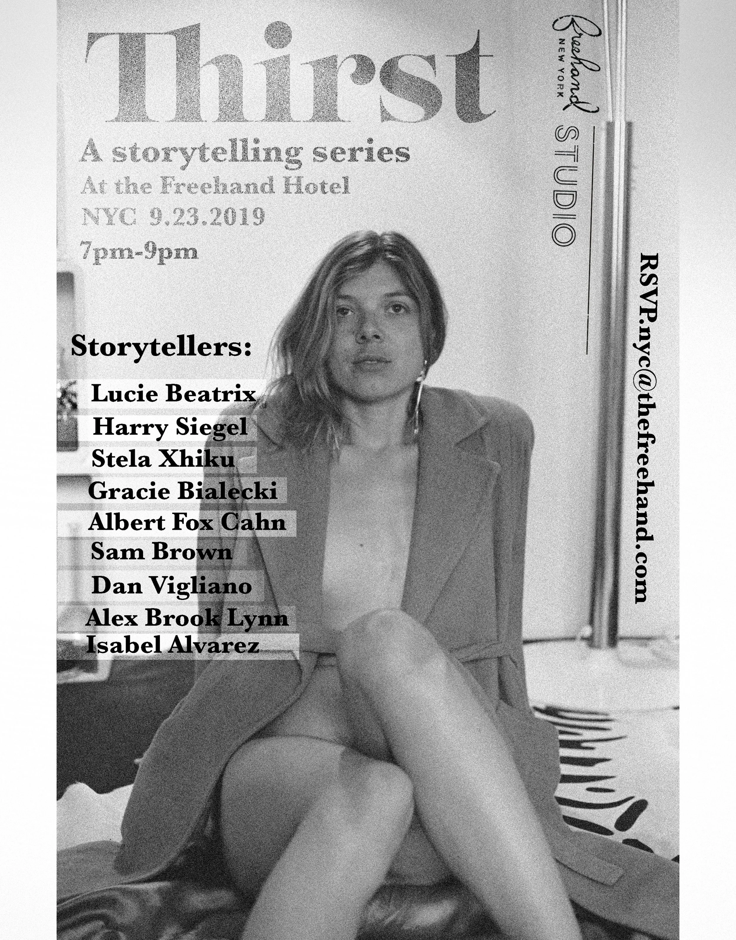 Thirst x Freehold: Food, Fear &amp; Heroes