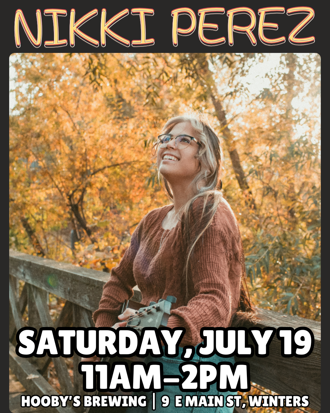 LIVE MUSIC FROM NIKKI PEREZ