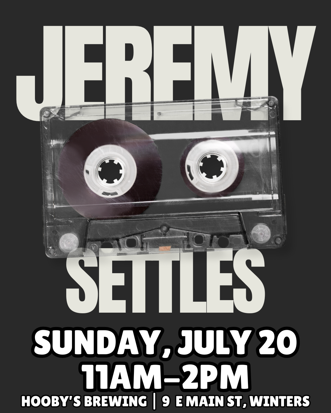 LIVE MUSIC FROM JEREMY SETTLES