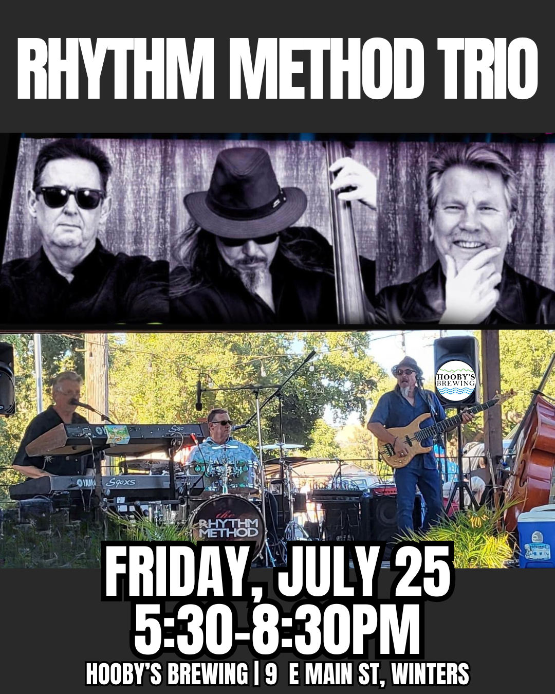 LIVE MUSIC FROM RHYTHM METHOD TRIO