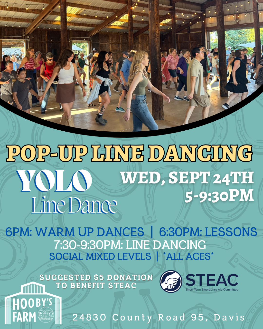 Line Dancing Pop-Up @ The Farm