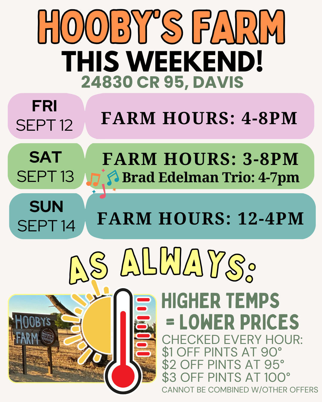 Hooby's Farm Open