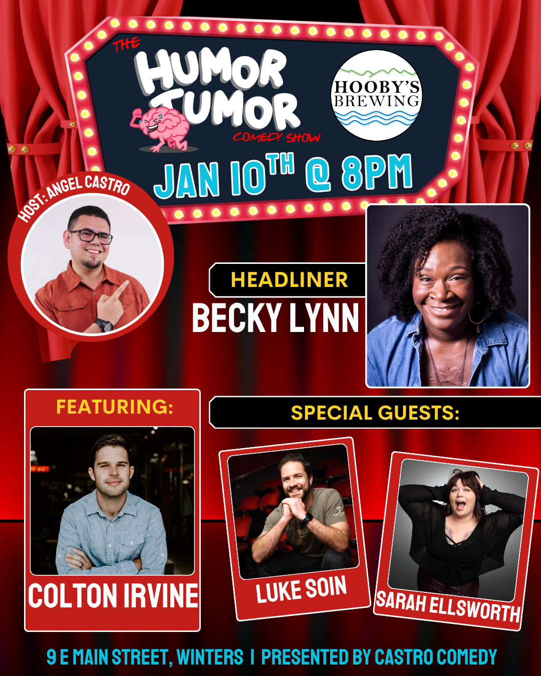 Free Humor Tumor Comedy Show