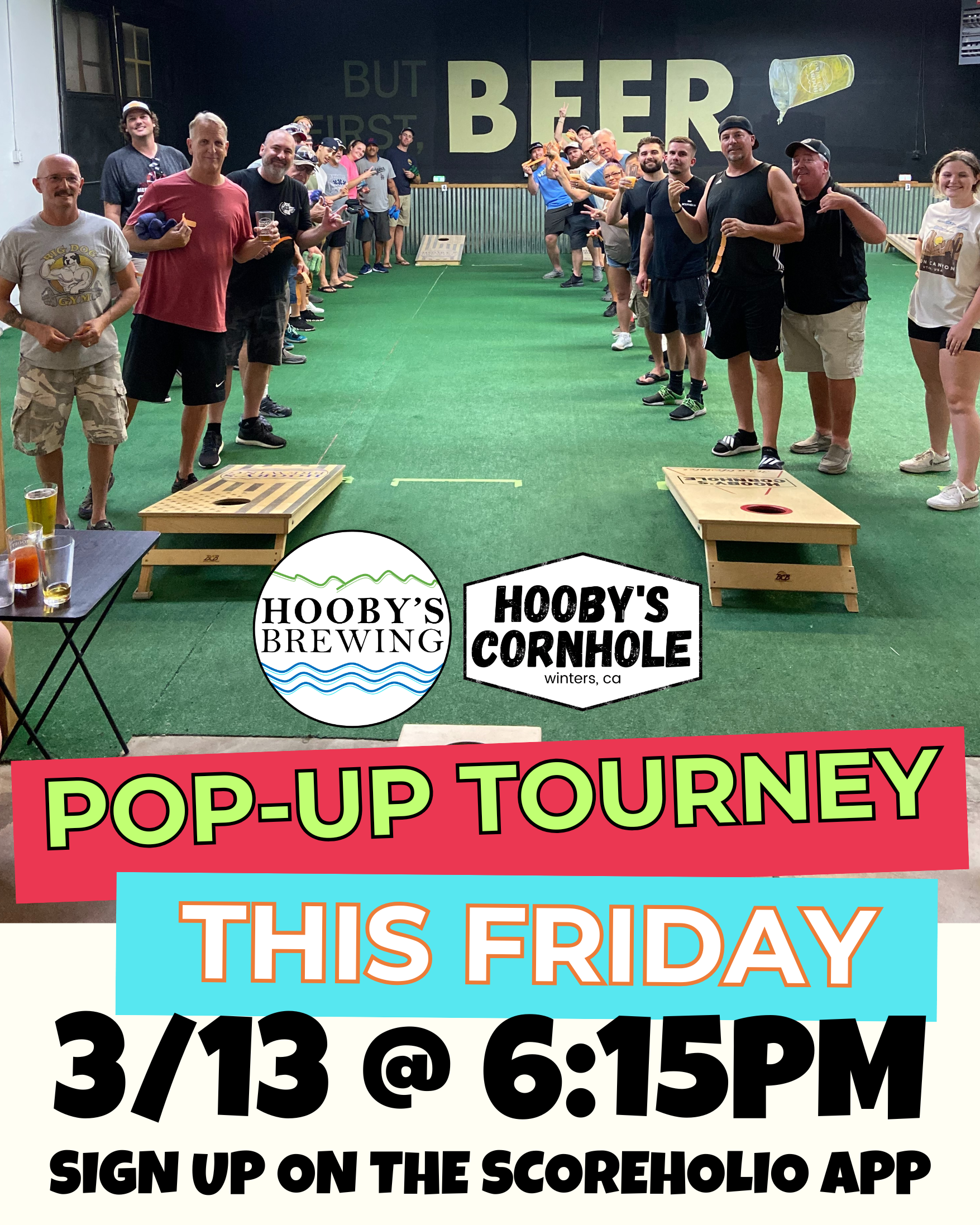 Friday Night Cornhole Tournament