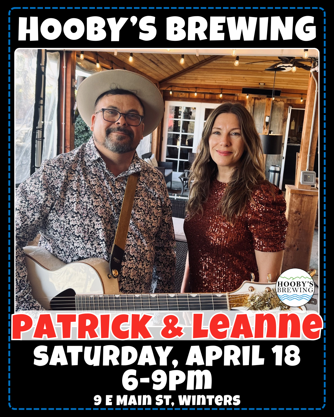 Live Music by Patrick &amp; Leanne