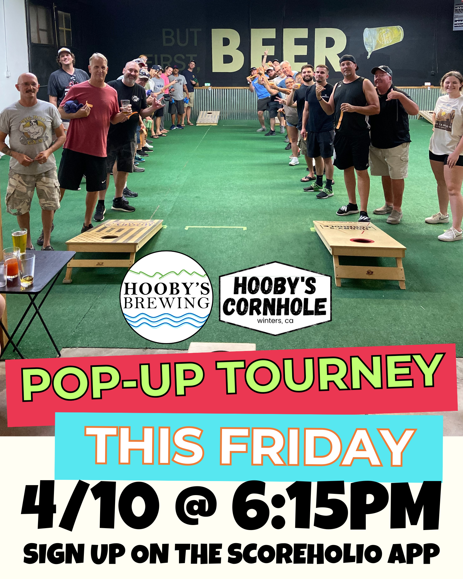 Friday Night Cornhole Tournament