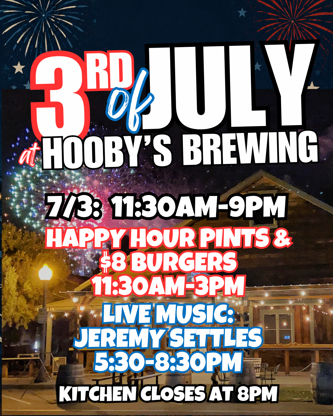 3rd of July at the Taproom
