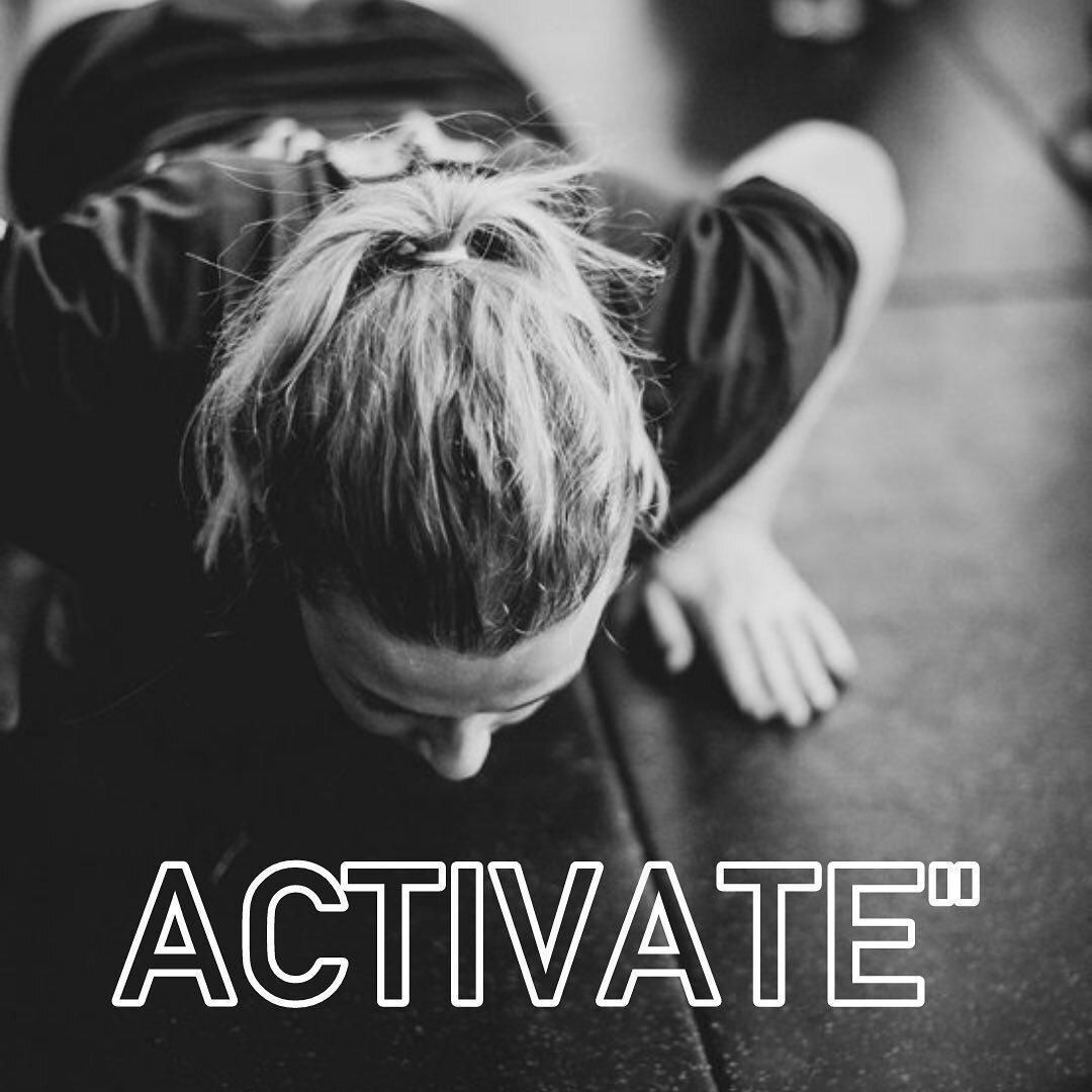 A C T I V A T E&quot;
&bull;
ACTIVATE&quot; is our low impact class that focuses on strength, mobility and exercise technique
&bull;
It doesn't include plyometrics, jumping or HIlT style training&hellip;but that doesn&rsquo;t mean it&rsquo;s a walk i
