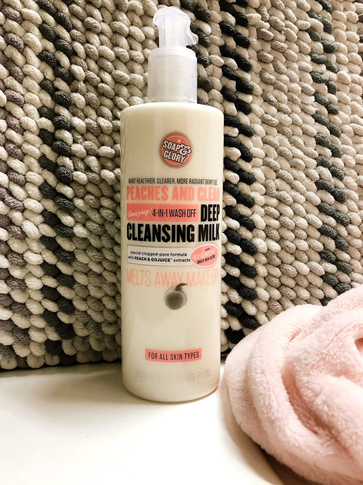soap & glory cleansing milk