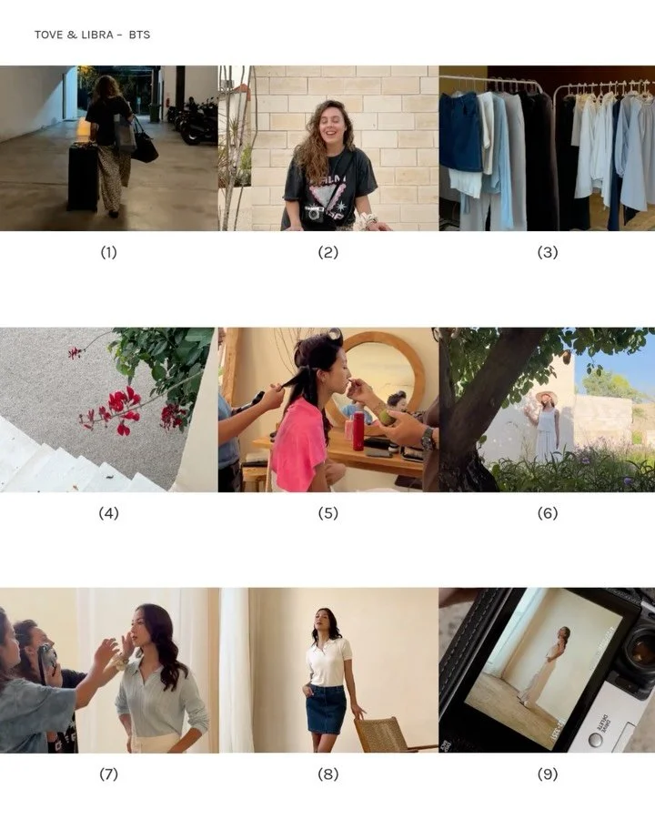 A timestamped look behind the scenes of our @toveandlibra campaign shoot 🩶

Production by @zerrin_studio

Photographer: @susannahjaffer 
Videographer: @suryawisnawa 
BTS Photographer: @ari.zonarise 
BTS Videographer: @sophielfasya 
Hair: @reginabeau