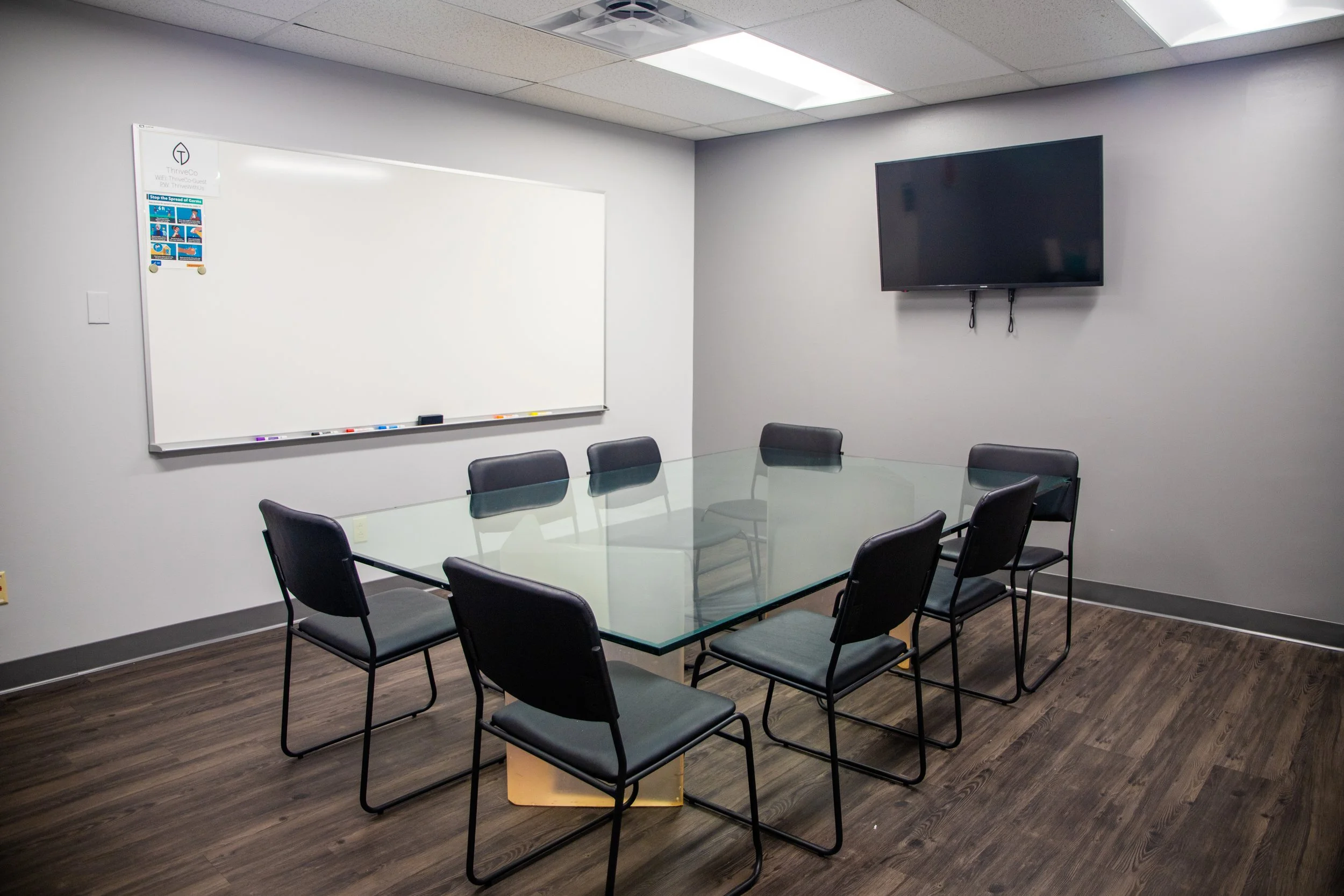 conference rooms for rent in Clayton, MO at ThriveCo part time office space