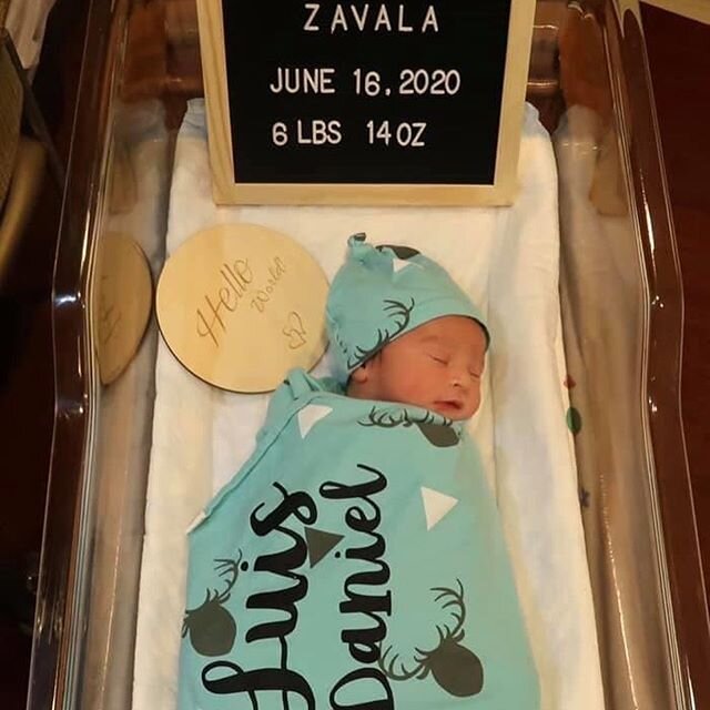 World.  Meet Luis Daniel Zavala.  I am so happy and everyone is doing great!