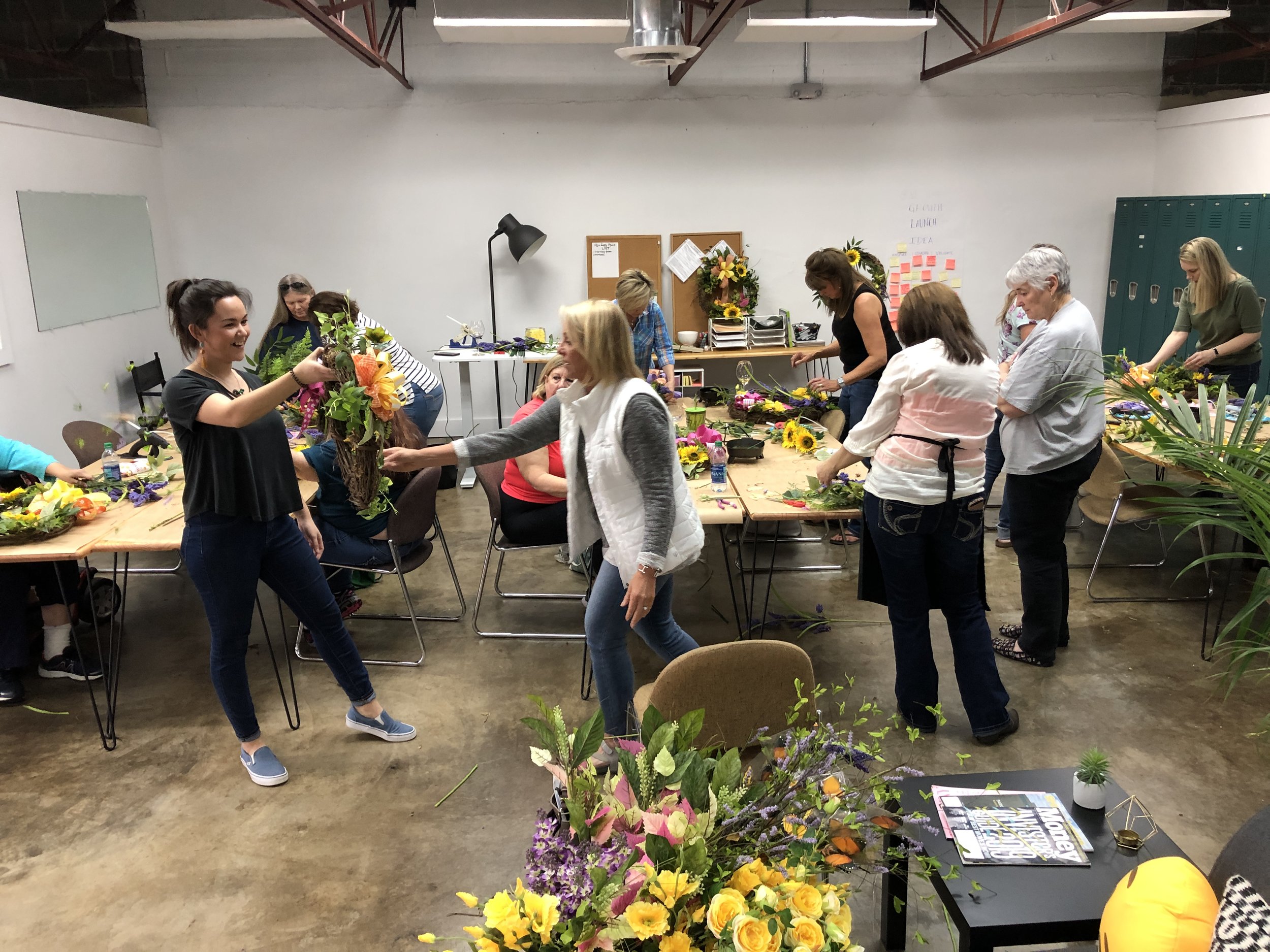 Hands-On Floral Class