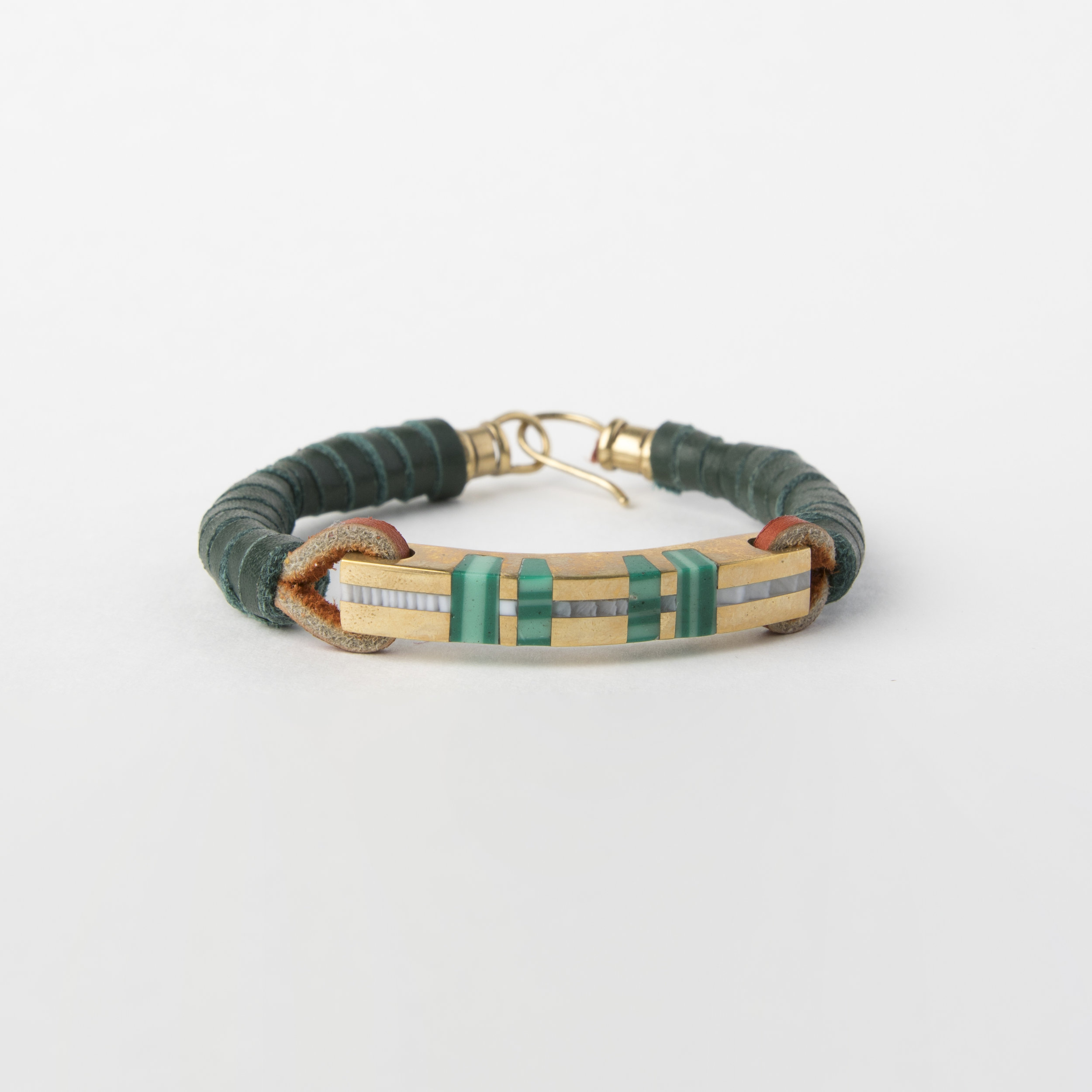 Bracelet - Green Inlay