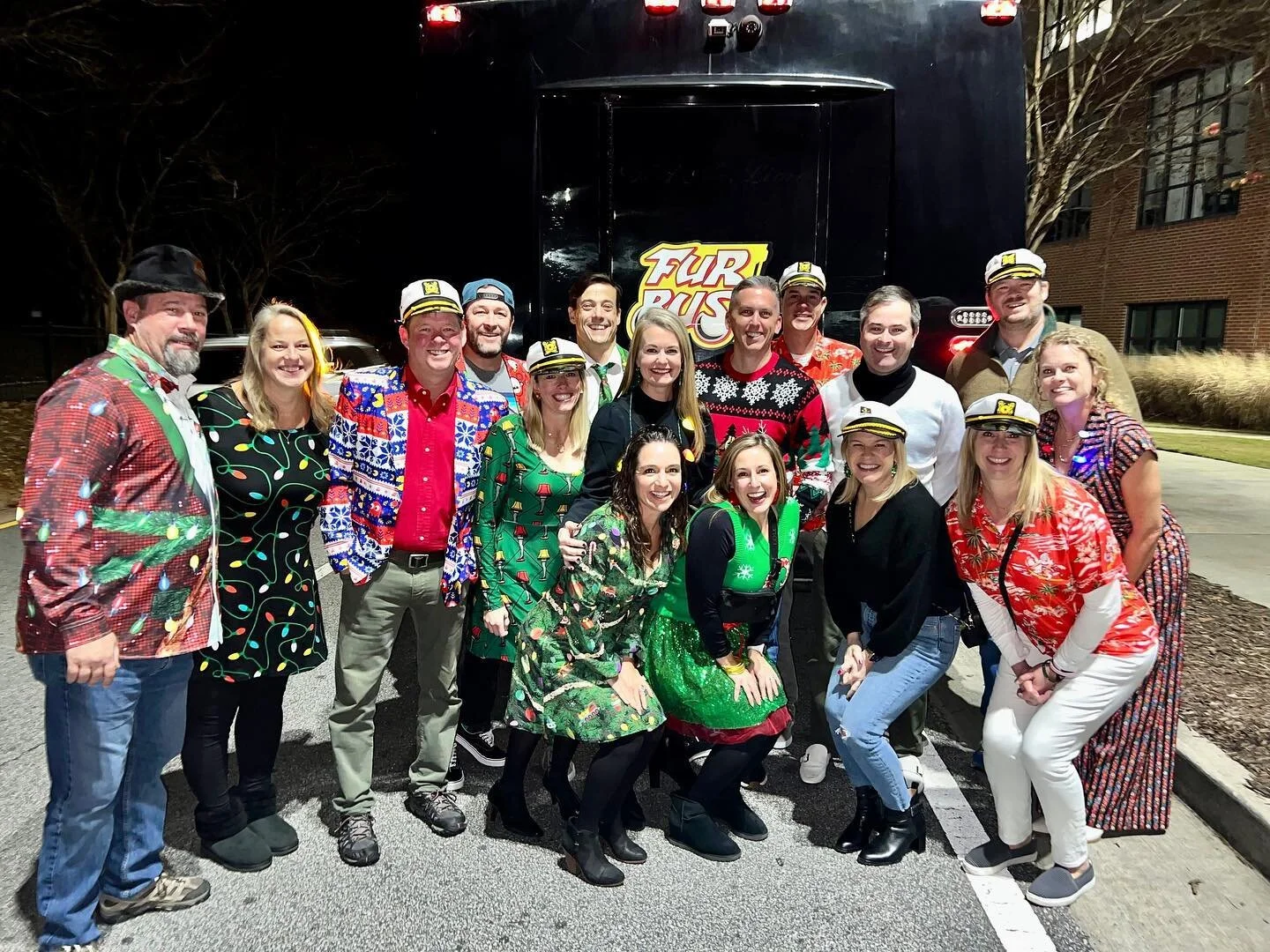 It&rsquo;s the most wonderful time of the year! 🤩 What&rsquo;s your favorite holiday tradition? #happyholidays #furbusatlanta #ridefurbus #partybus