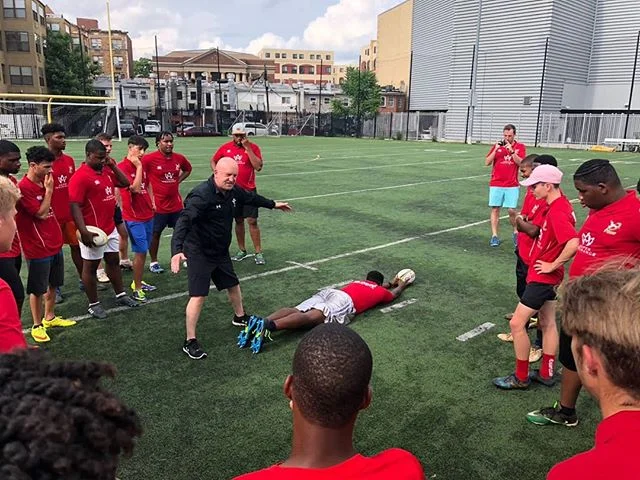 Justin B is in DC with the Bermuda team! #atlantayouthrugby #bermudarugby