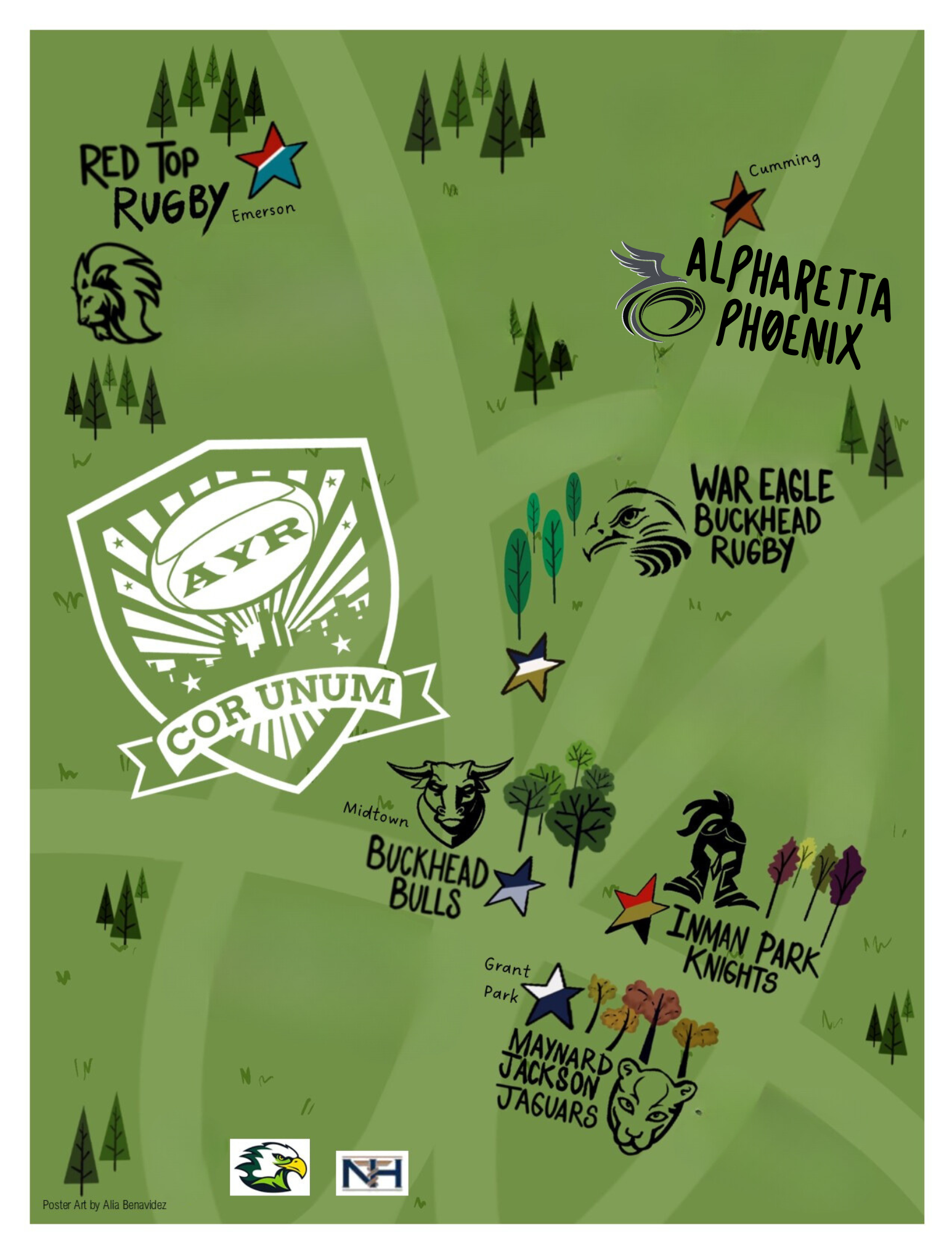 Locations — Atlanta Youth Rugby