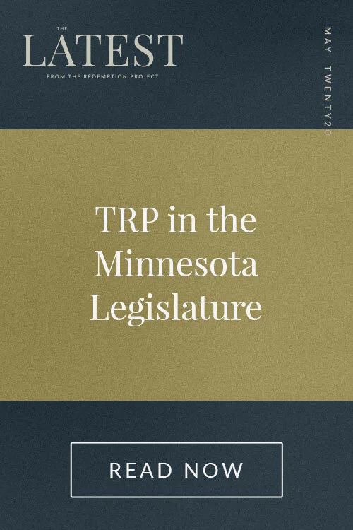 The Redemption Project in the Minnesota Legislature