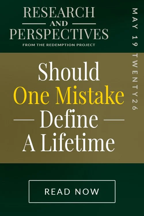 Why Second Chances Matter: Should One Mistake Define a Lifetime?
