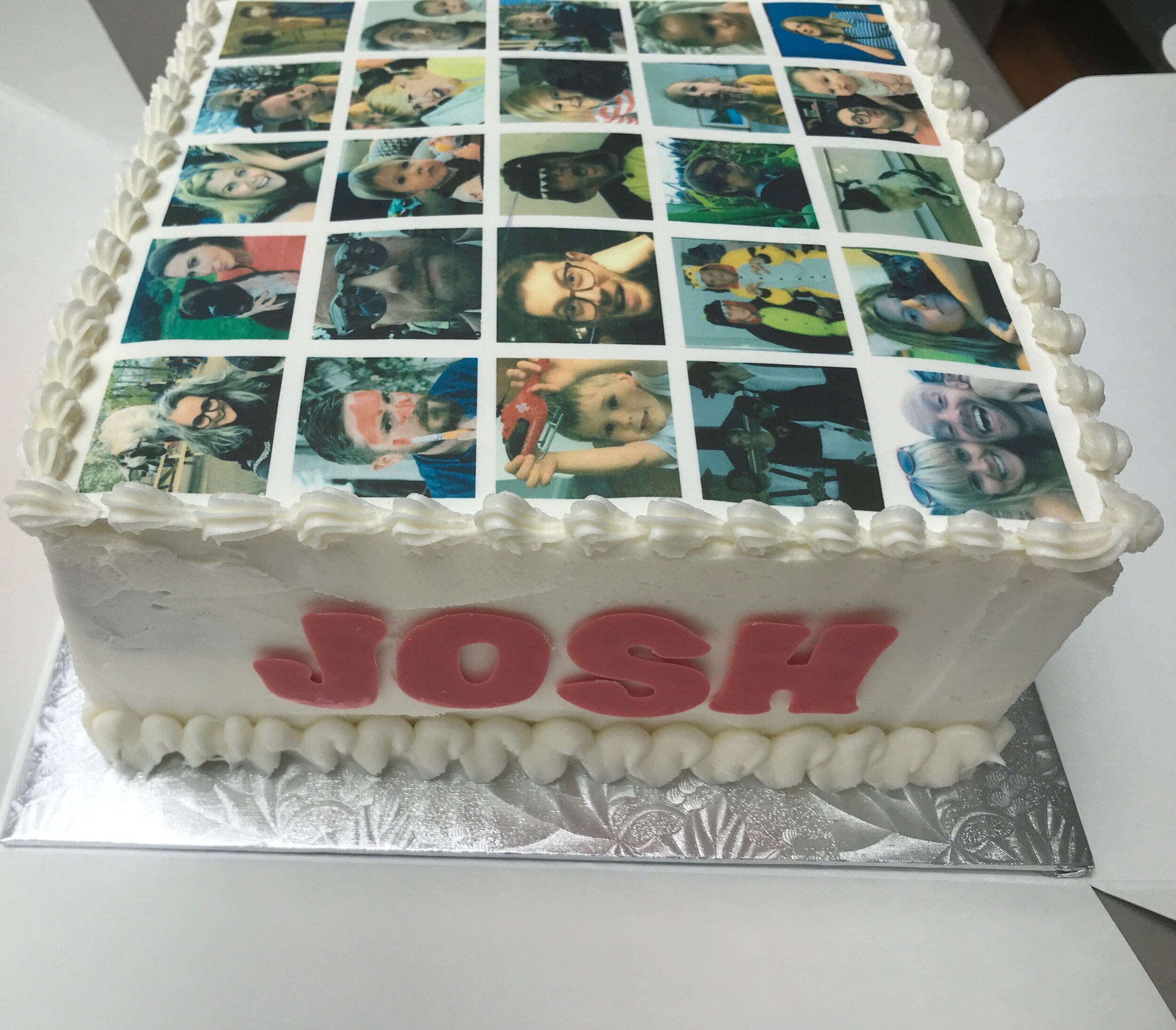 Zoom Photo Cake